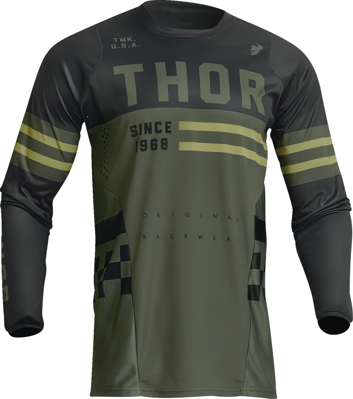 THOR Youth Pulse Combat Jersey - Army - Large 2912-2183