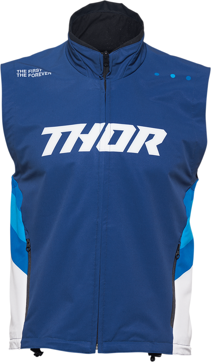 THOR Warmup Vest - Navy/White - Small 2830-0601