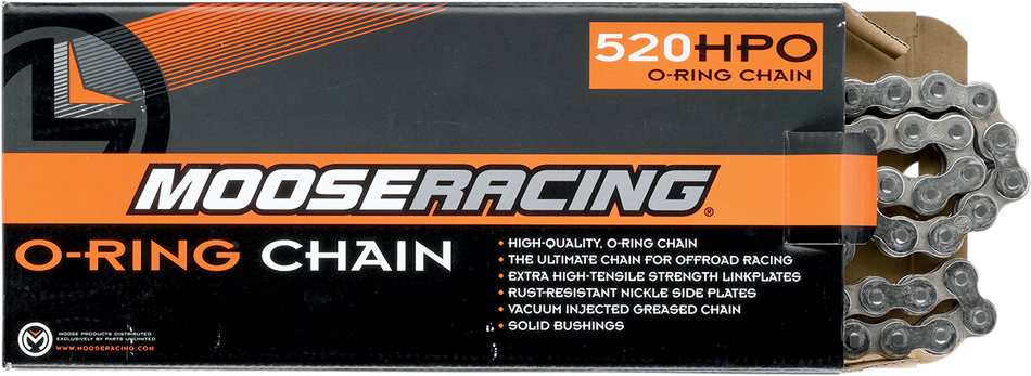 MOOSE RACING 520 HPO - O-Ring Chain - 90 PLT M573-00-90
