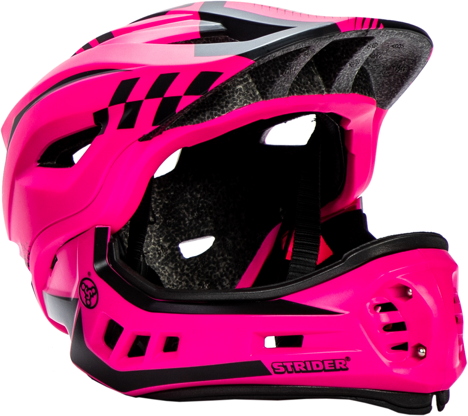 STRIDER ST-R Full Face Helmet - Pink - Small AHELMET-FFPK-SM