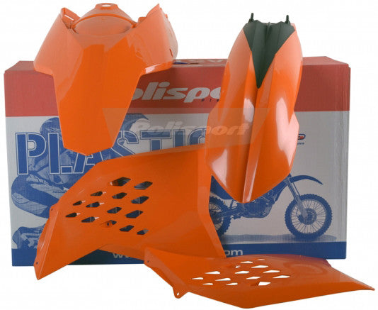 POLISPORT Plastic Body Kit Orange 90182