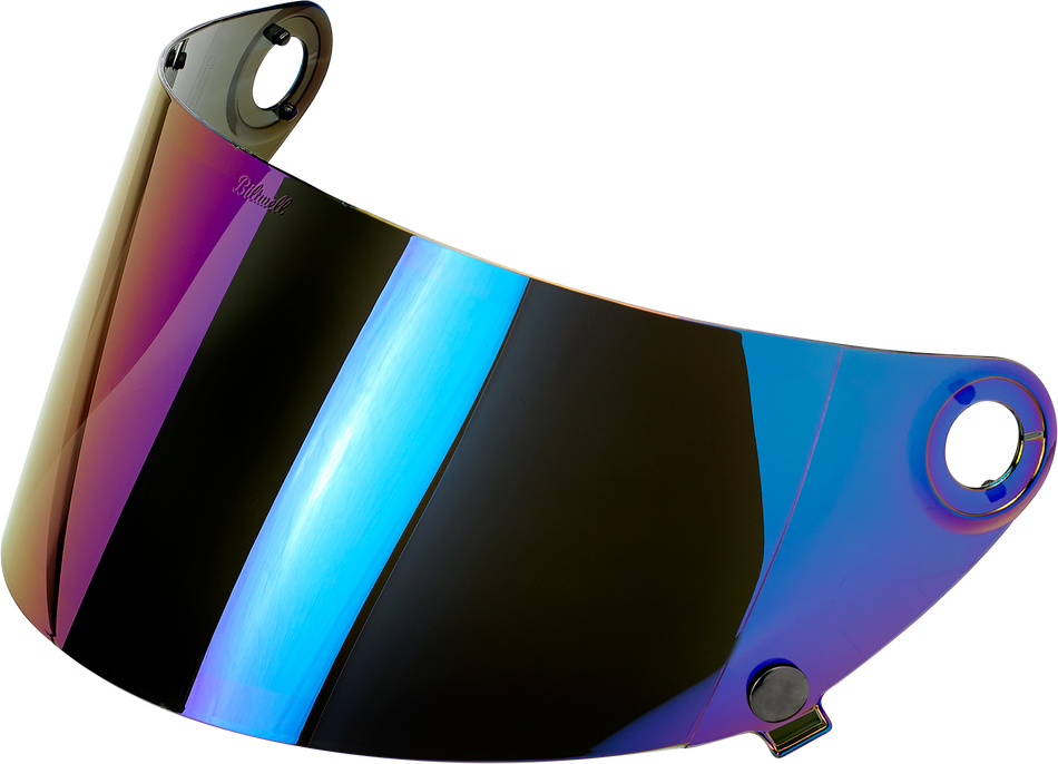 BILTWELL Gringo S Gen 2 Shield - Flat - Rainbow Mirror 1111-223