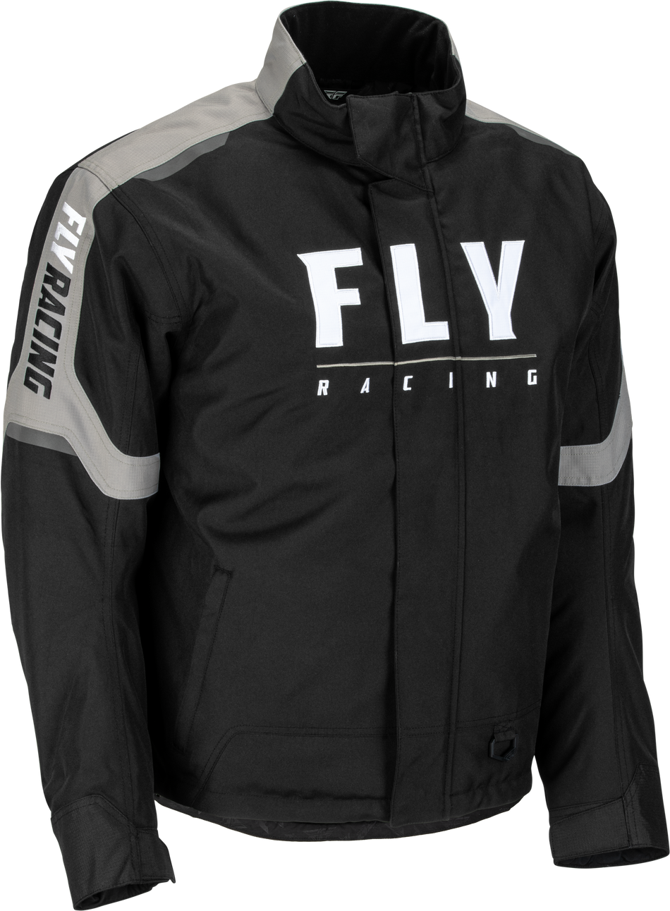 FLY RACING Outpost Jacket Black/Grey 2x 470-41432X