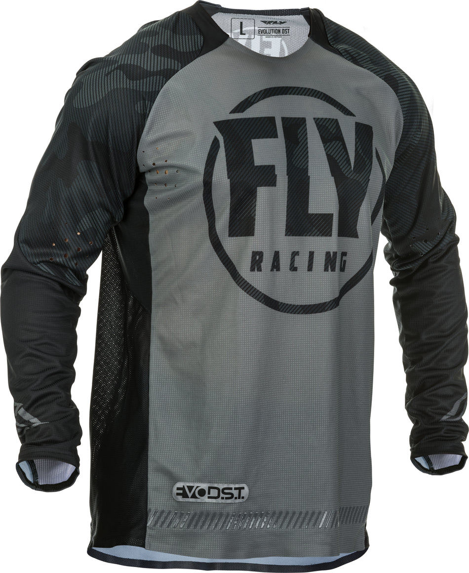 FLY RACING Evolution Dst Jersey Black/Grey Md 373-220M