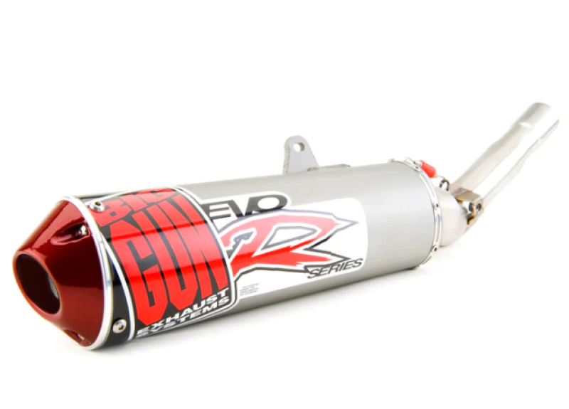 Big Gun 85-00 Honda XR 600R EVO R Series Slip On Exhaust 09-1612