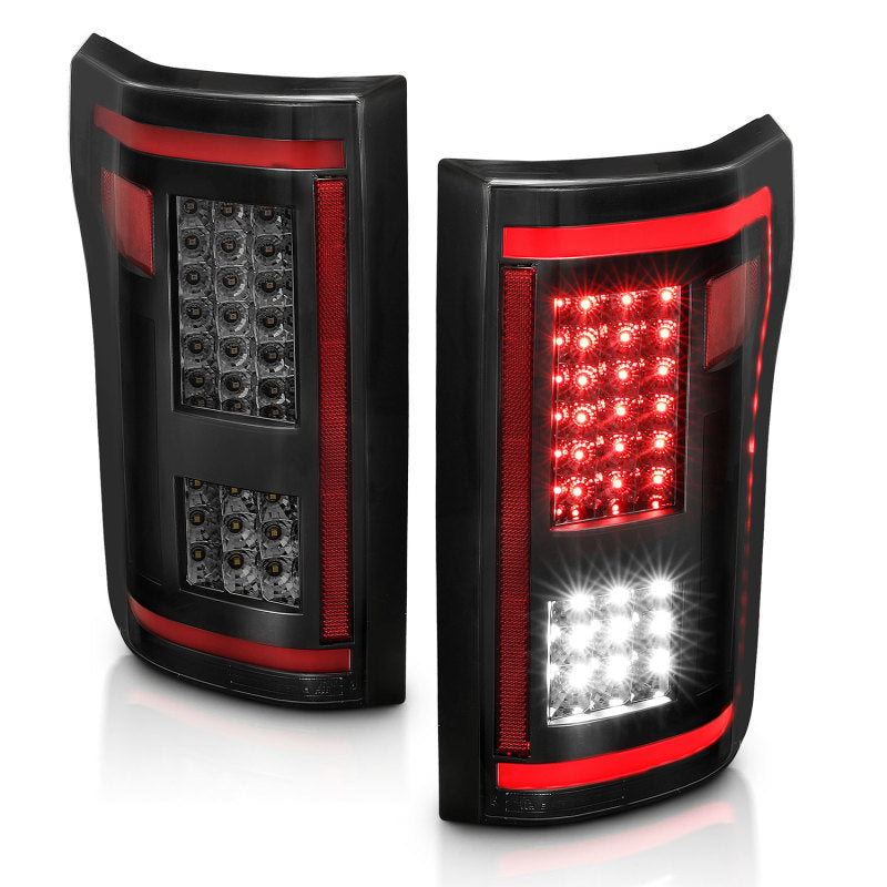 ANZO 15-17 Ford F-150 LED Taillights - Smoke 311294