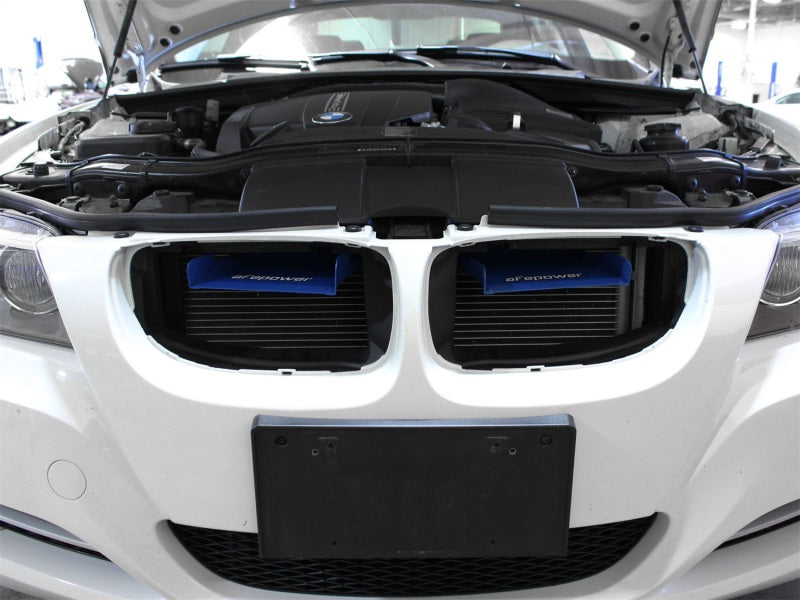 aFe MagnumFORCE Intakes Scoops AIS BMW 335i (E90/92/93) 07-13 L6-3.0L (Blue) 54-11478-L