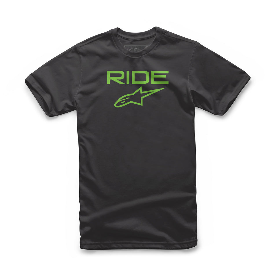 ALPINESTARS Ride 2.0 Tee Black/Green 2x 1038-72000-1060-2XL