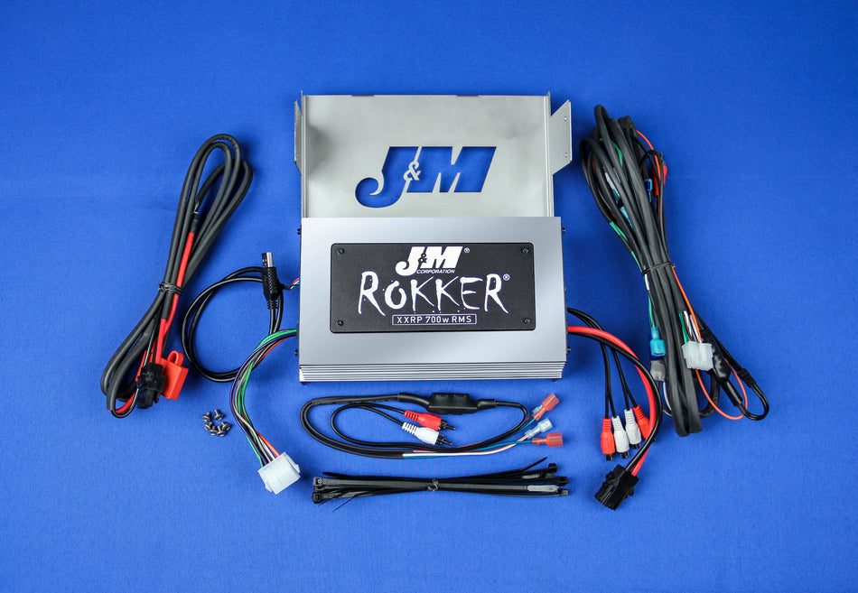 J&MRokker P700w 4-Ch Amp Kit 06-13 Harley UltraJAMP-700HC06-ULP