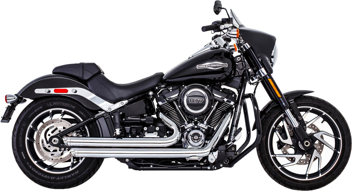 FREEDOM Independence Slash Chrome W/Chrome Tip M8 Softail HD00741