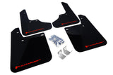 Rally Armor 93-01 Subaru Impreza RS Black UR Mud Flap w/ Red Logo MF2-UR-BLK/RD