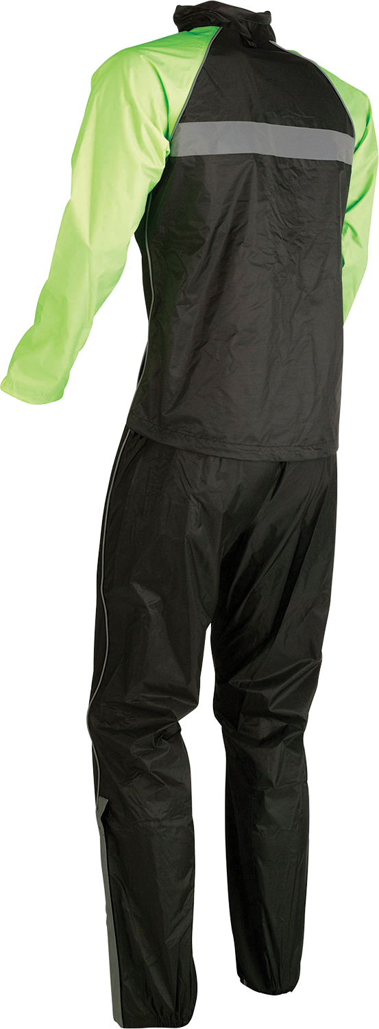 Z1R Women's 2-Piece Rainsuit - Black/Hi-Vis - Small 2853-0040