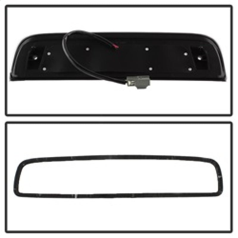 xTune 14-16 Chevrolet Silverado 1500 LED 3rd Brake Light - Black (BKL-CSIL14-LED-BK) 9037504