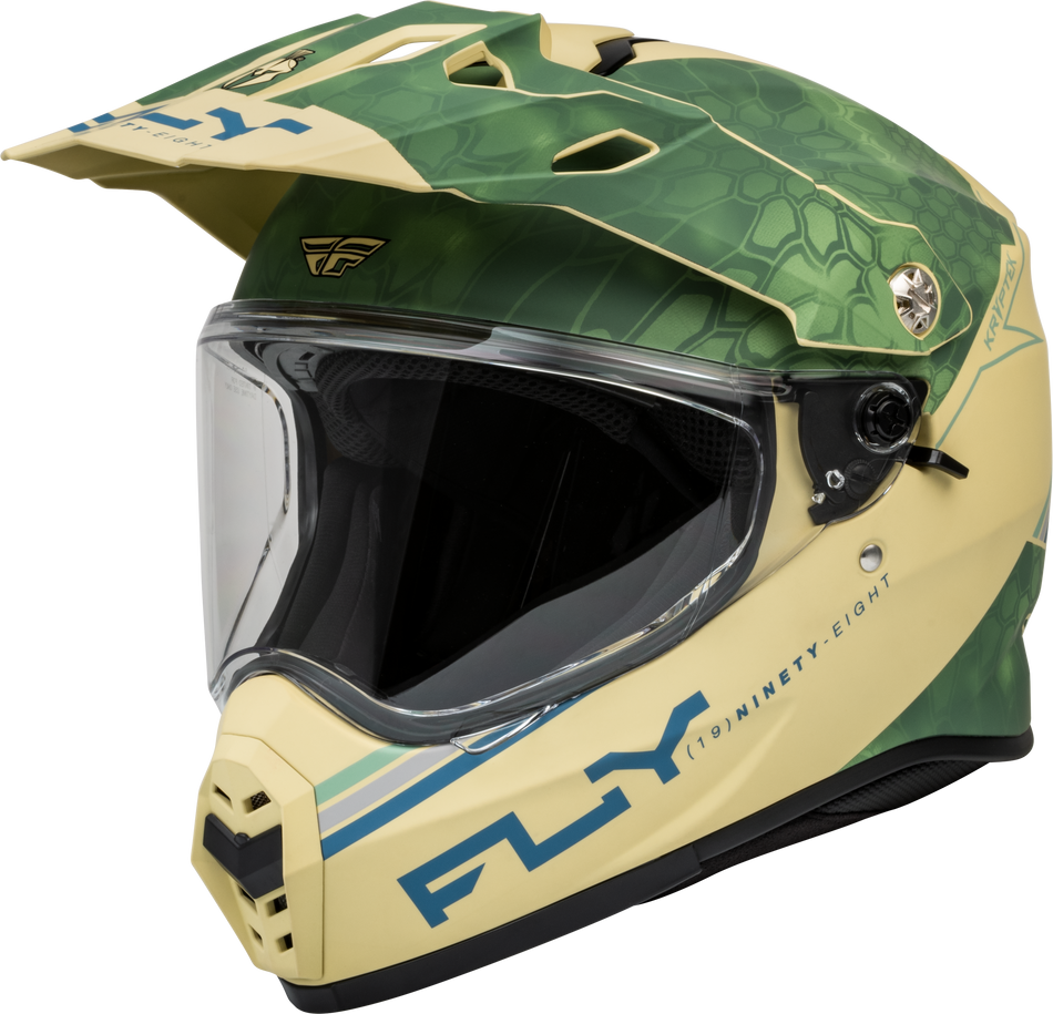 FLY RACING Trekker Kryptek Conceal Helmet Matte Tan/Sage/Black 2x 73-70282X
