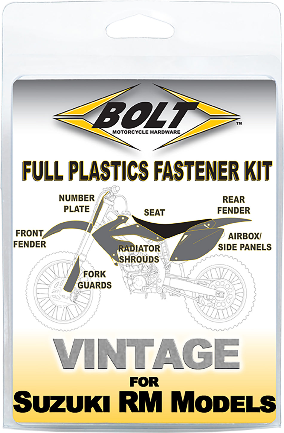 BOLT Full Plastic Fastener Suz SUZ-8992102