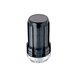 McGard SplineDrive Lug Nut (Cone Seat) M14X1.5 / 1.648in. Length (4-Pack) - Black (Req. Tool) 65315BK