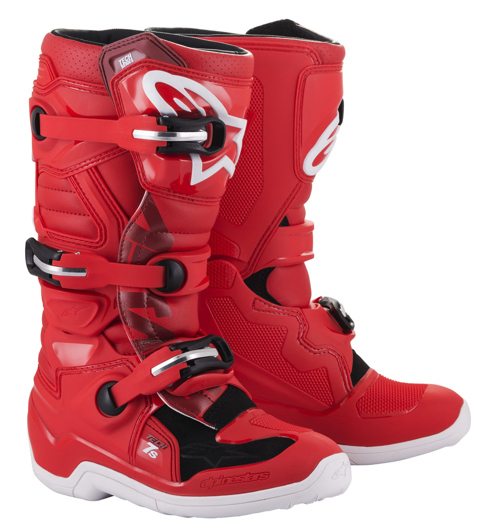 ALPINESTARS Tech 7s Boots Red Sz 02 2015017-30-2