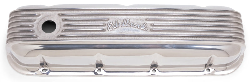 Edelbrock Tapa de Valvula Serie Clásica Chevrolet 1965 y Posteriores 396-502 V8 Polshed