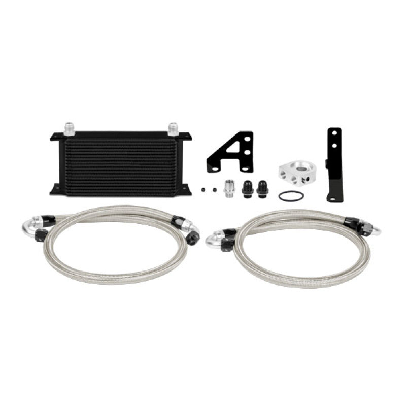 Mishimoto 15 Subaru STI Ölkühler-Kit – Silber MMOC-STI-15