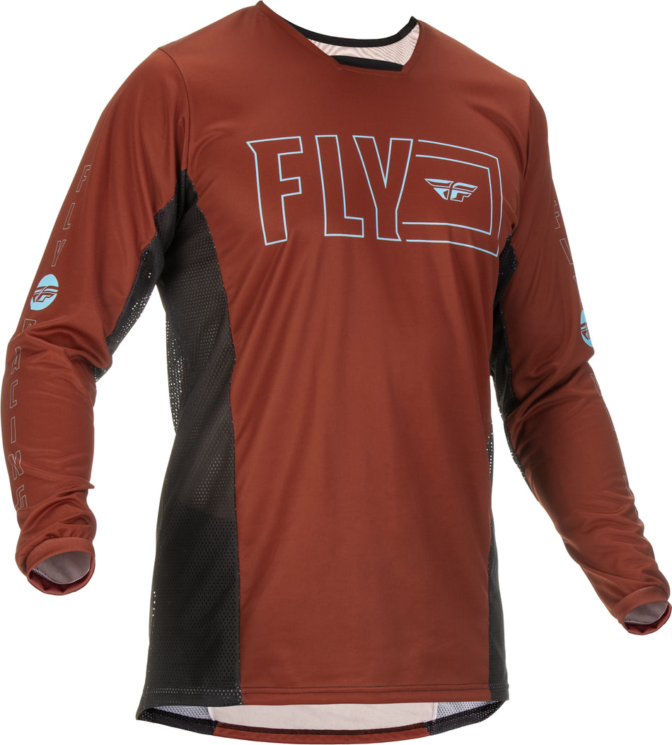 FLY RACING Kinetic Fuel Jersey Rust/Black Md 375-424M