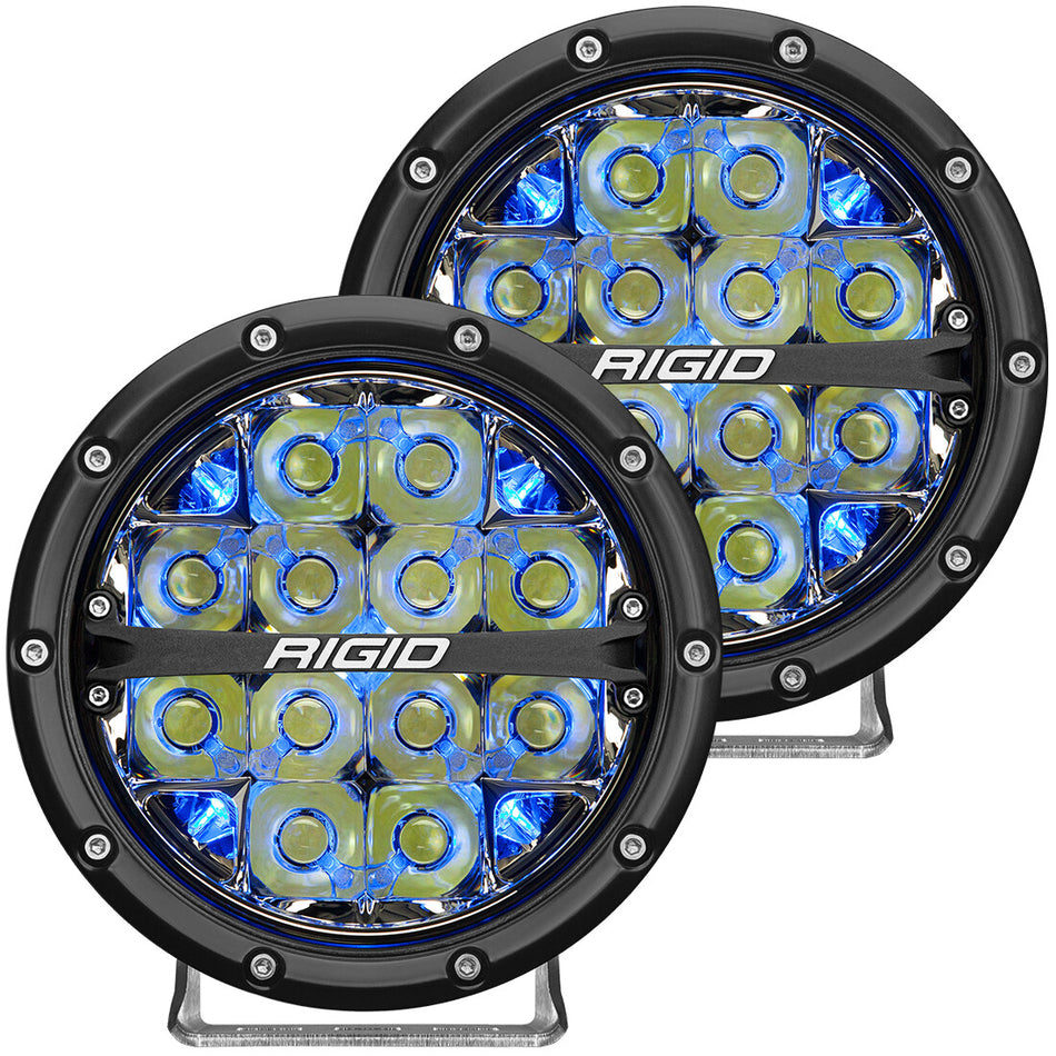 RIGID 360-Series 6" Drive Blue Back Light 36207