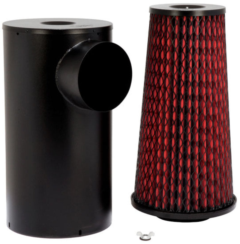 K&N Replacement Canister w/ Air Filter 9-3/4in D 18-7/8in H - HDT 38-2006S