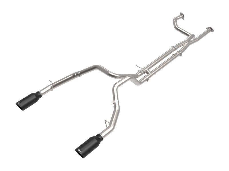 aFe Vulcan Series 3in 304SS Cat-Back Exhaust 21+ Rma 1500 TRX V8-6.2L w/ Black Tips 49-32084-B