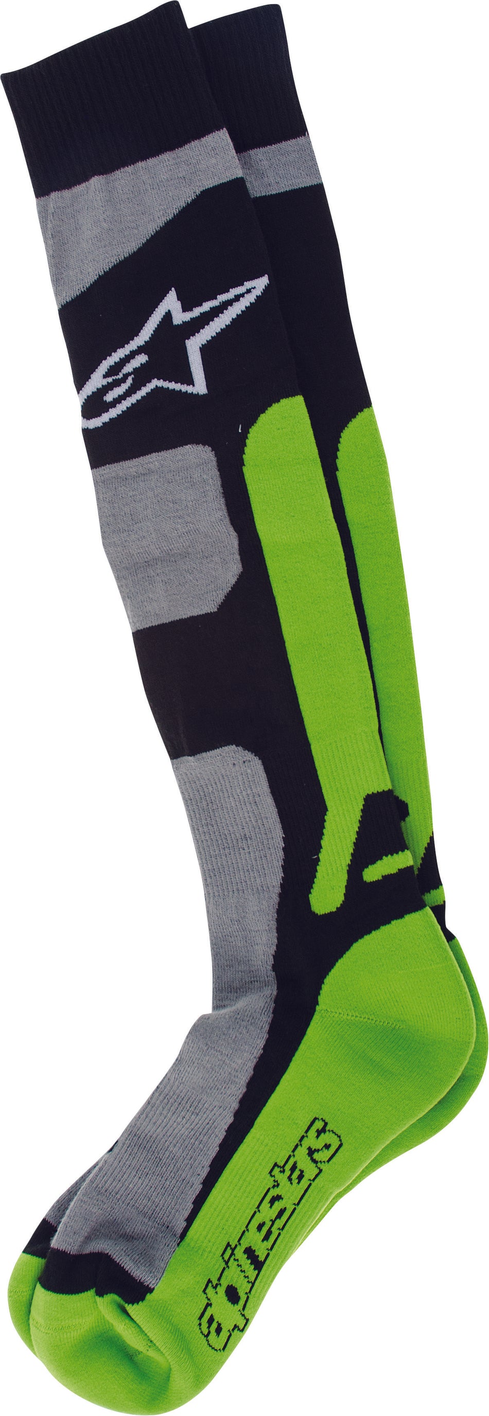 ALPINESTARS Tech Coolmax Socks Green Sm-Md 4702114-916-S/M