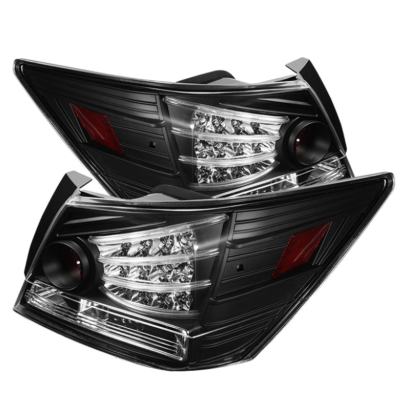 Spyder Honda Accord 08-12 4DR LED Tail Lights Black ALT-YD-HA08-4D-LED-BK 5032621