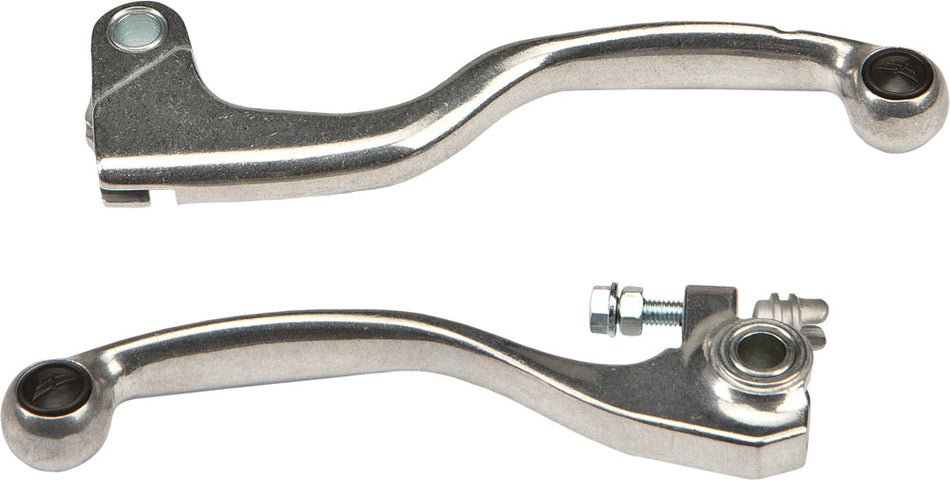 FLY RACING Pro Shorty Lever Set Polished 161-020-FLY