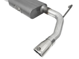 aFe Scorpion 2-1/2in Alum Steel Axle-Back Exhaust w/Polished Tip 07-18 Jeep Wrangler JK V6-3.6/3.8L 49-08047-P