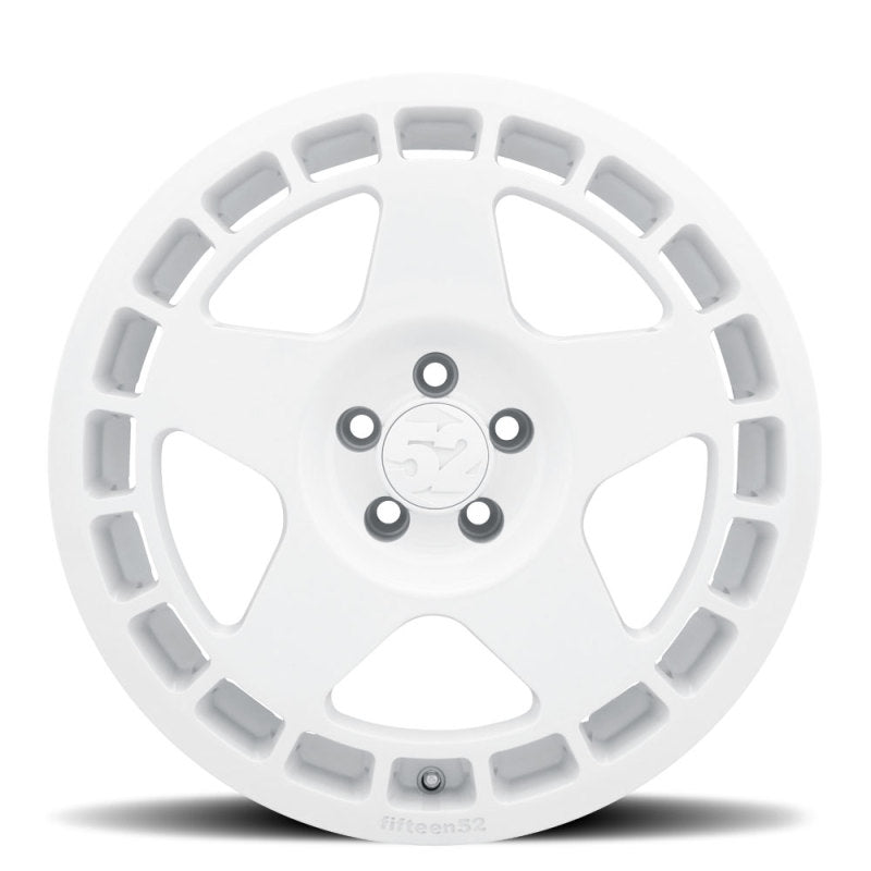 fifteen52 Turbomac 18x8.5 5x112 45mm ET 66.56mm Center Bore Rally White Wheel TURRW-88551+45