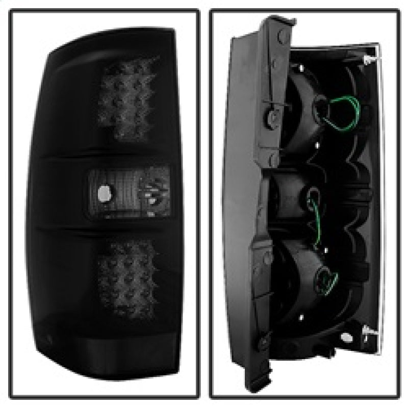 Xtune Mc Yukon/Yukon Denali 07-14 LED Tail Lights Black Smoked ALT-JH-CSUB07-LED-G2-BSM 9033926