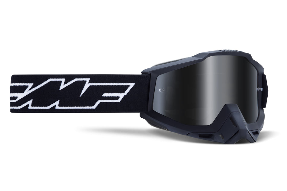 FMF VISION Powerbomb Youth Goggle Rocket Black Mirror Silver Len F-50048-00001