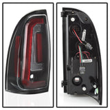 Spyder 05-15 Toyota Tacoma LED Tail Lights (Not Compatible w/OEM LEDS) - Black ALT-YD-TT05V2-LB-BK 5085467