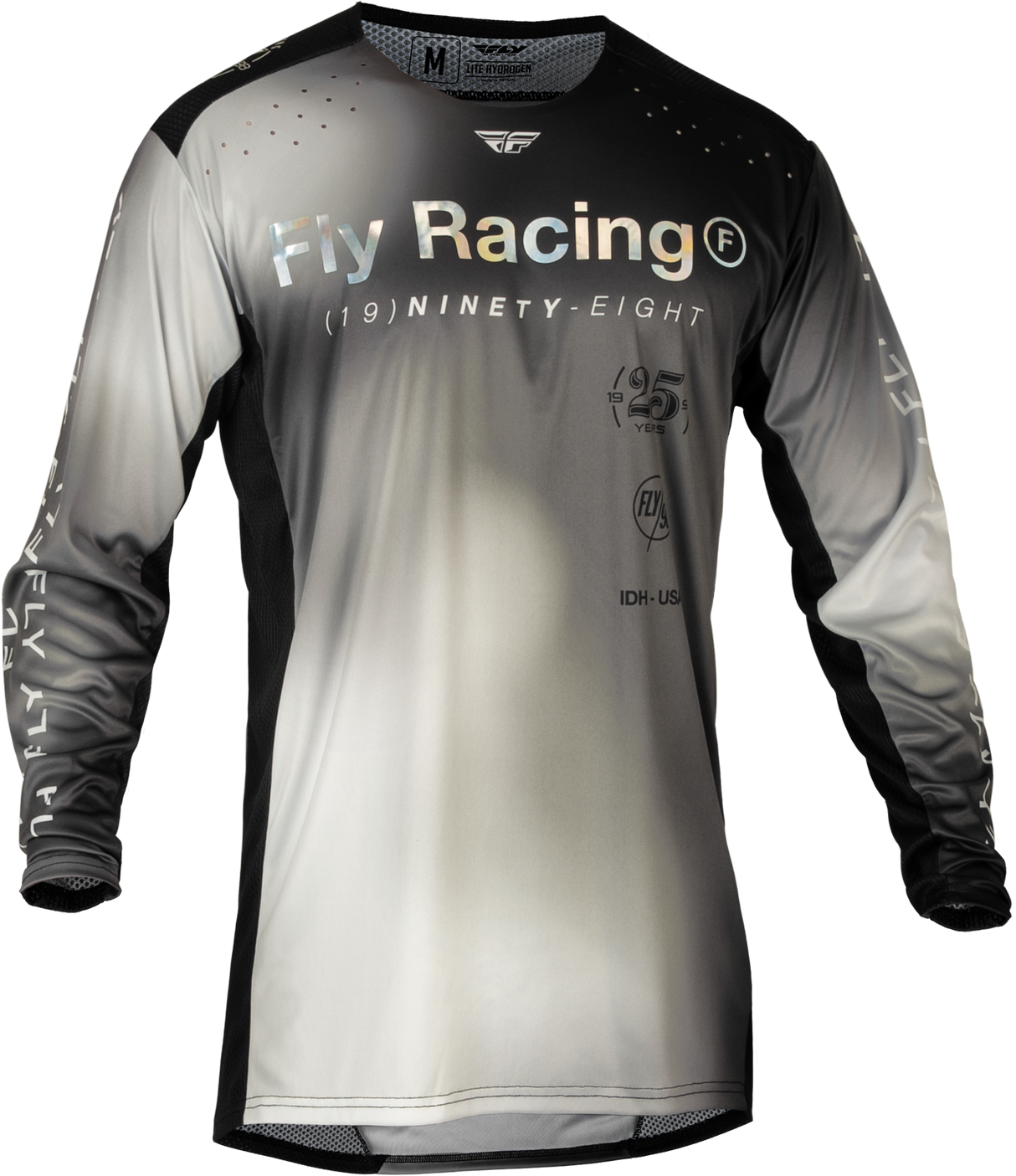 FLY RACING Lite Se Legacy Jersey Light Grey/Black Md 377-724M