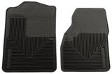 Husky Liners 94-01 Dodge Ram 1500/2500/3500/80-96 Ford Bronco Heavy Duty Black Front Floor Mats 51041