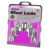 McGard Wheel Lock Bolt Set - 4pk. (Cone Seat) M12X1.25 / 17mm Hex / 22.0mm Shank Length - Chrome 27216