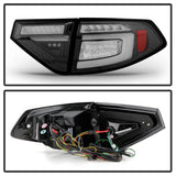 Spyder 08-14 Subara Impreza WRX Hatchback LED Tail Lights Seq Signal Black ALT-YD-SI085D-SEQ-BK 5086730