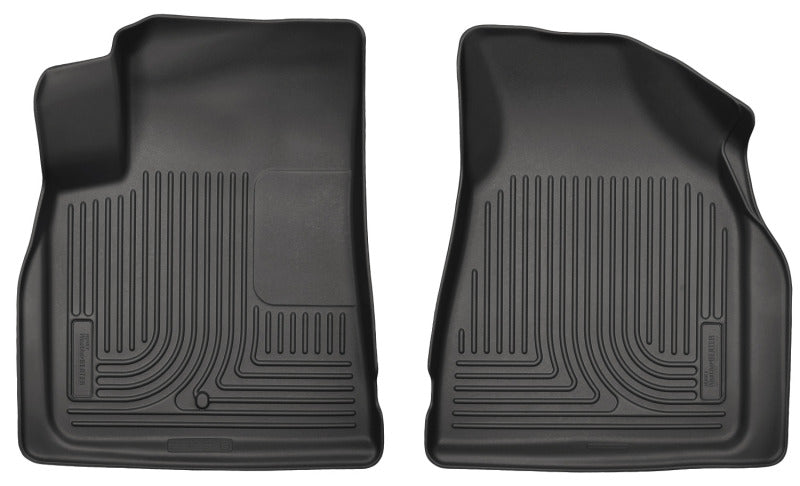 Husky Liners 09-14 Chevy Traverse/07-14 GMC Acadia Weatherbeater Black Front Floor Liners 18211