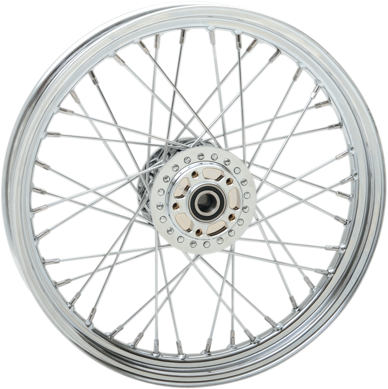 DRAG SPECIALTIES Front Wheel - Single/Dual Disc/No ABS - Chrome - 19"x2.50" - '04-'05 FXD 63148
