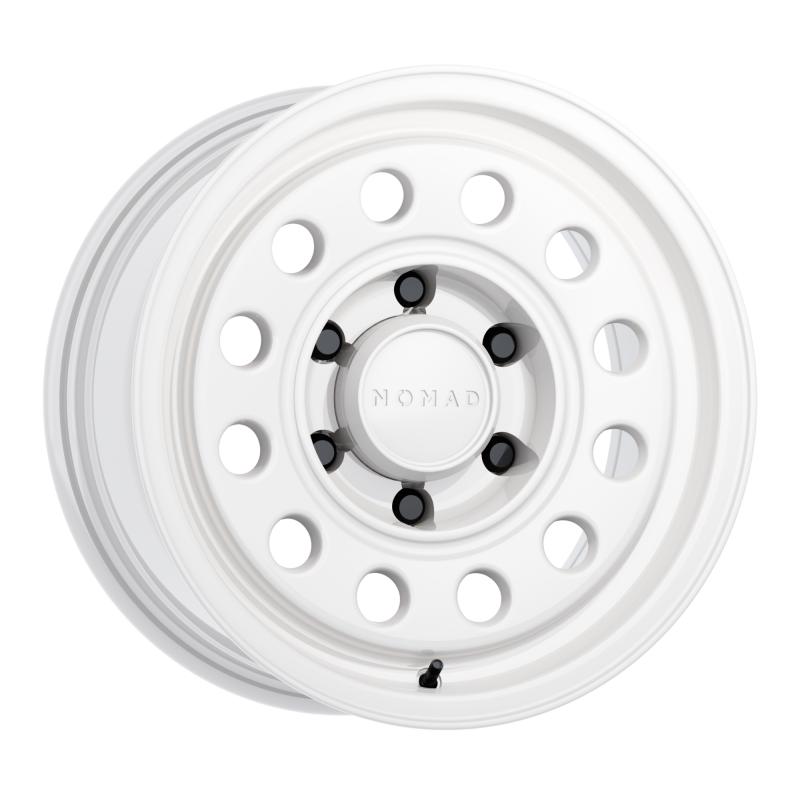 Nomad N501SA Convoy 17x8.5in / 6x139.7 BP / -10mm Offset / 106.1mm Bore - Gloss White Wheel N501SA-78560-10