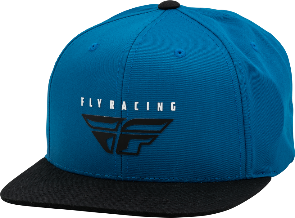 FLY RACING Fly Hill Climb Hat Blue/Black 351-0021