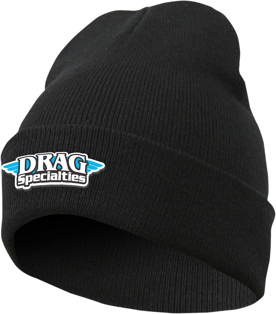 THROTTLE THREADS Drag Specialties Stocking Cap - Black DRG23B12BKOR