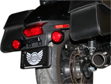 CUSTOM DYNAMICS ProBEAM® Universal Turn Signals - Gloss Black/Red PB-UNV-RTS-R-B