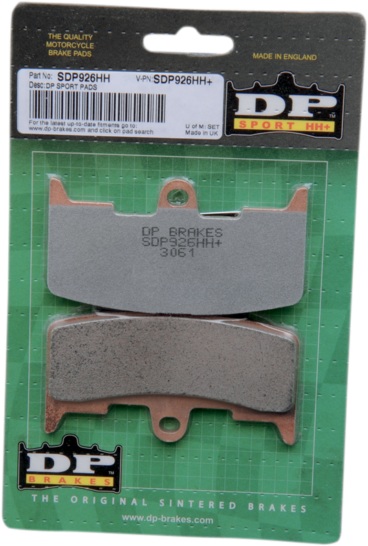 DP BRAKES Sintered Metal Brake Pads - Buell - SDP926HH SDP926HH