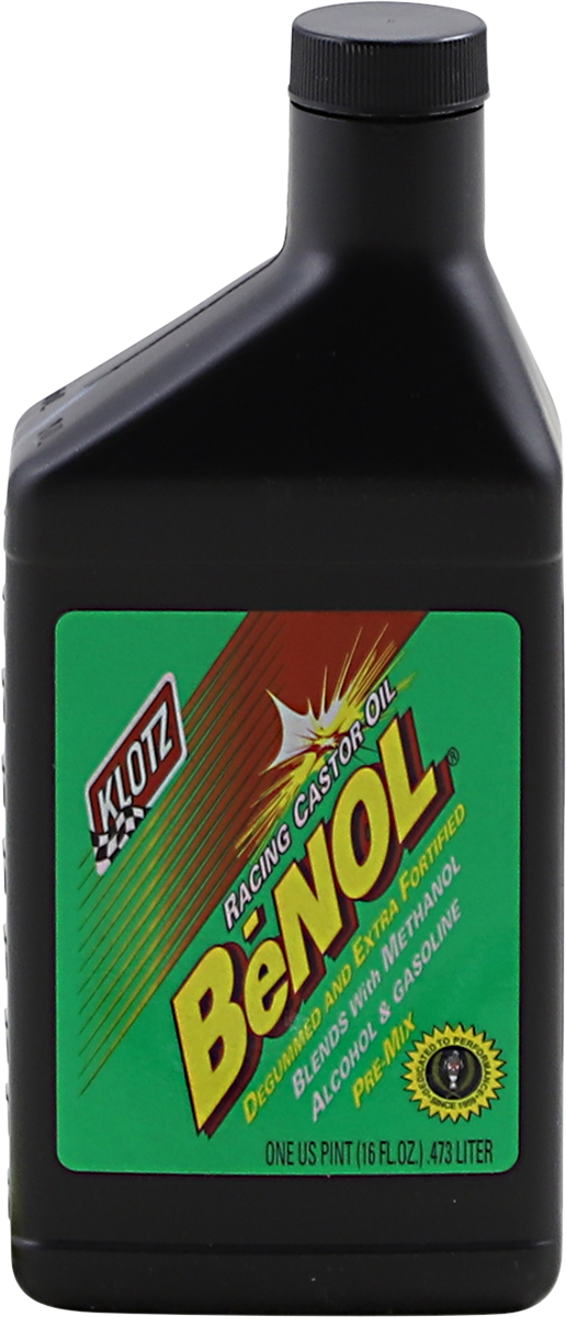 KLOTZ OIL BeNOL Racing 2-Stroke Pre-Mix Castor Oil - 16 U.S fl oz. BC-175