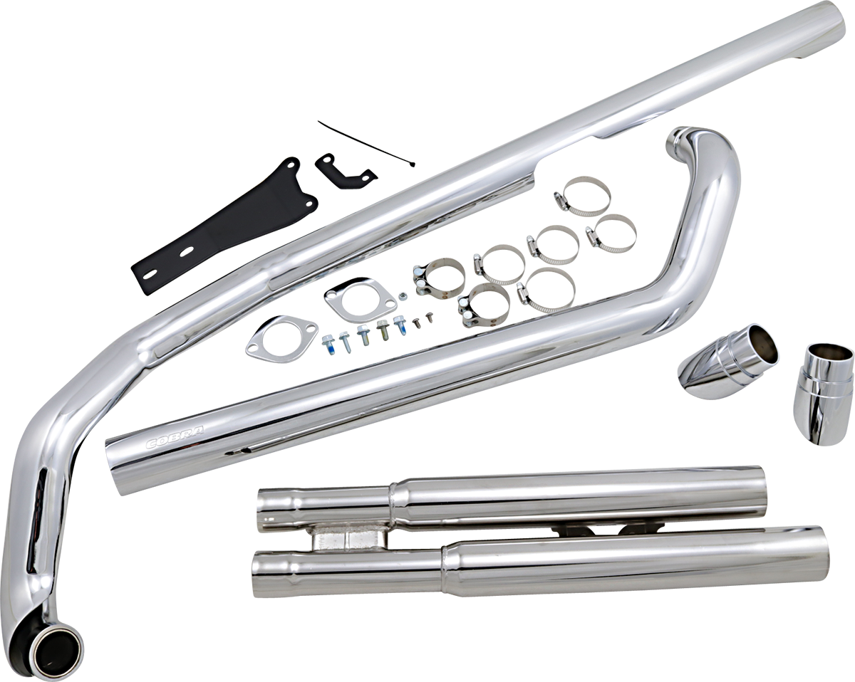 COBRA Speedster Slashdown Exhaust - XVS1100 CANNOT SHIP APP 2817