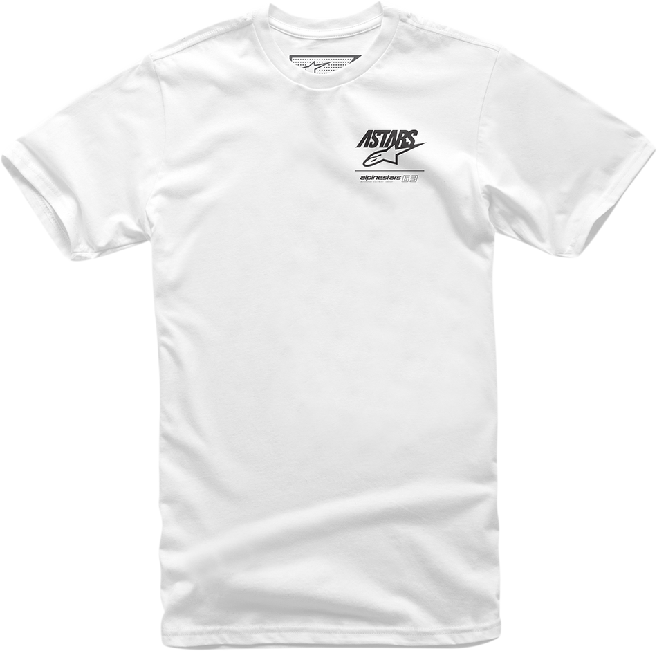 ALPINESTARS Back Mix T-Shirt - White - Large 12137201820L