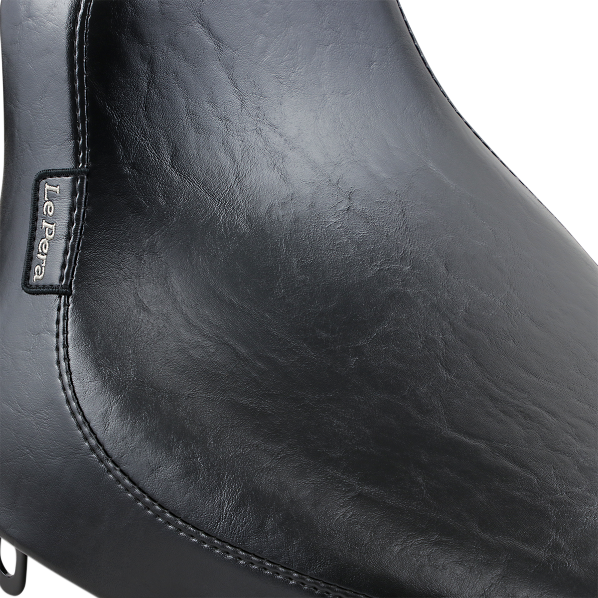 LE PERA Silhouette Solo Seat - Smooth - Black - Softail '84-'99 LN-850